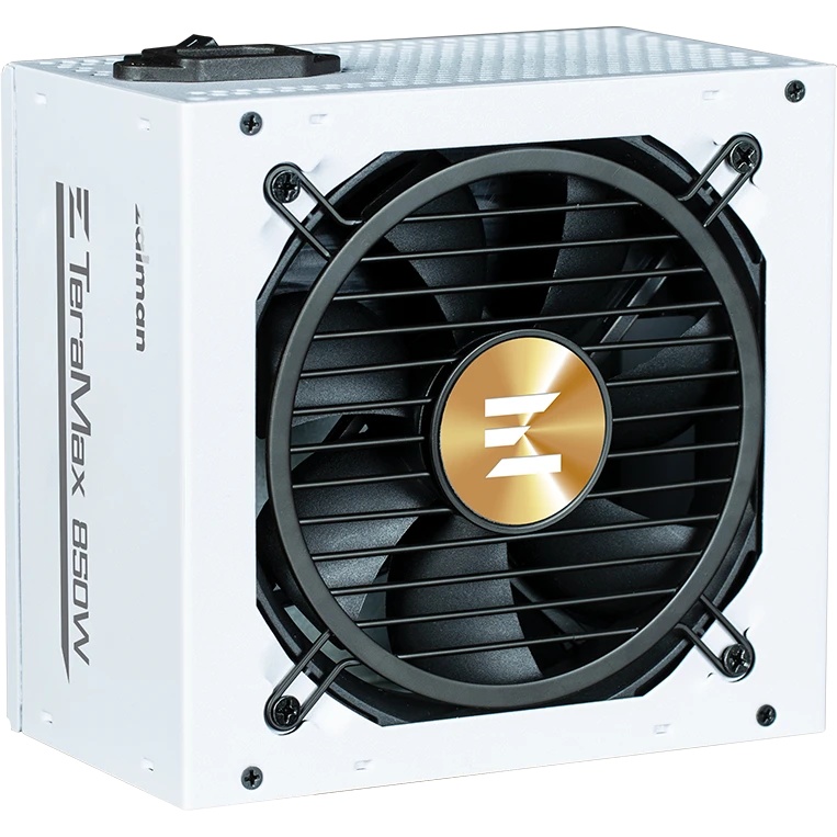 Блок питания Zalman ZM850-TMX2, 850W, 850Вт, 120мм, 80 PLUS Gold, модульный, белый
