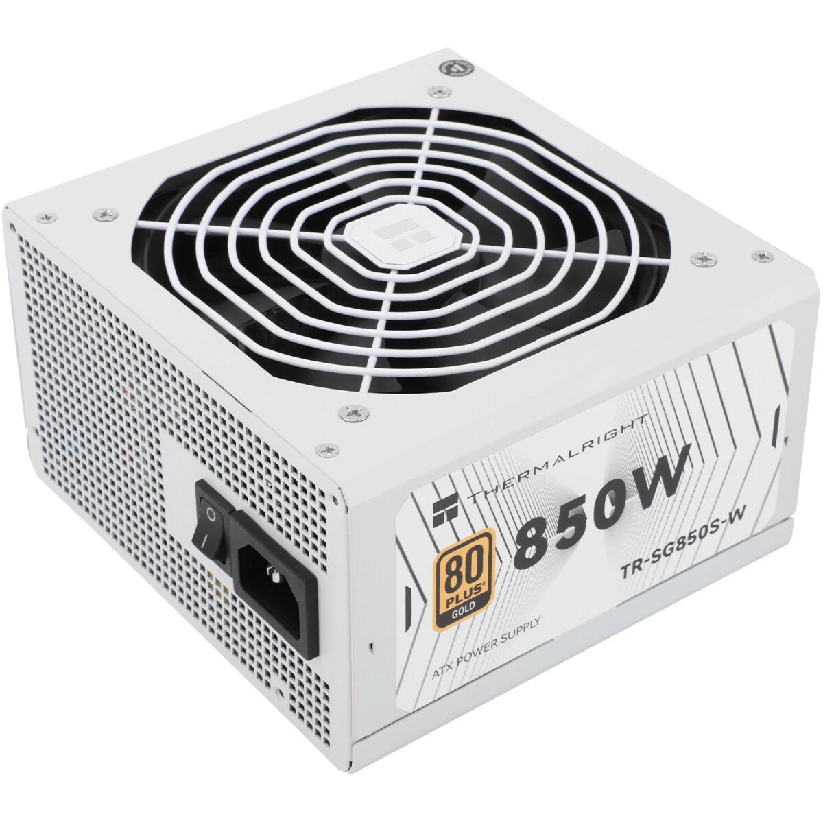 Блок питания Thermalright, 850W 80+ Gold (ATX, 3.1, PCIe 5.1, Non-modular, 1x24(20+4)pin, 1xCPU 8(4+