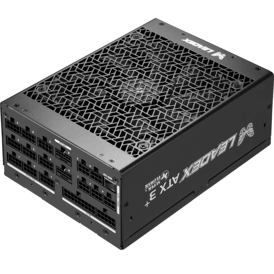 Блок питания Super Flower 2200 Ватт Leadex VII, 2200W, ATX, 140mm, 2x12V-2x6, 16xSATA, 2xCPU 8(4+4),