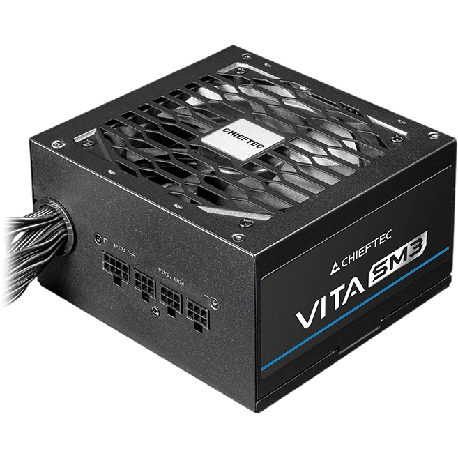 Блок питания Chieftec ATX 650W Vita SM3 BPX-650-C 80+ bronze (20+4pin) APFC 120mm fan 6xSATA RTL