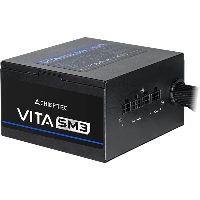 Блок питания Chieftec ATX 650W Vita SM3 BPX-650-C 80+ bronze (20+4pin) APFC 120mm fan 6xSATA RTL