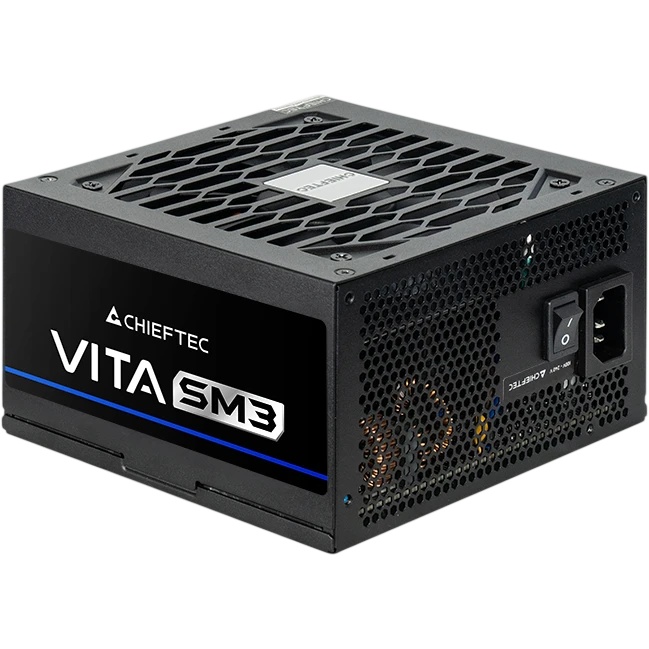 Блок питания Chieftec ATX 650W Vita SM3 BPX-650-C 80+ bronze (20+4pin) APFC 120mm fan 6xSATA RTL