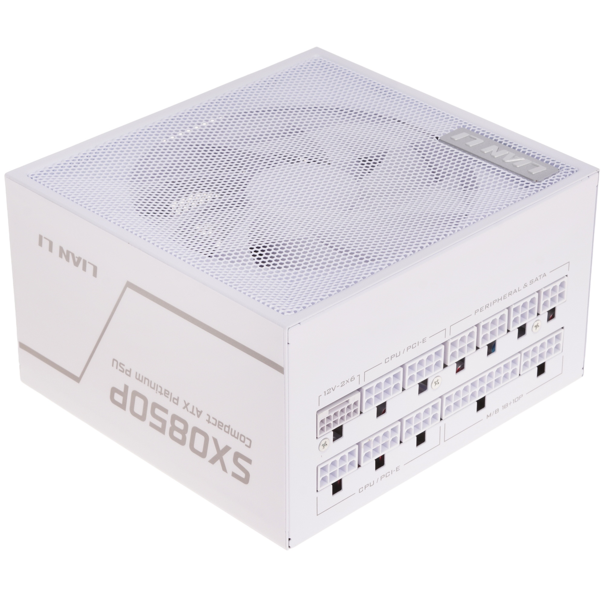 Блок питания ATX Lian Li S8P 8W, PLUS Platinum, 12VHPWR, full modular SX0850P White
