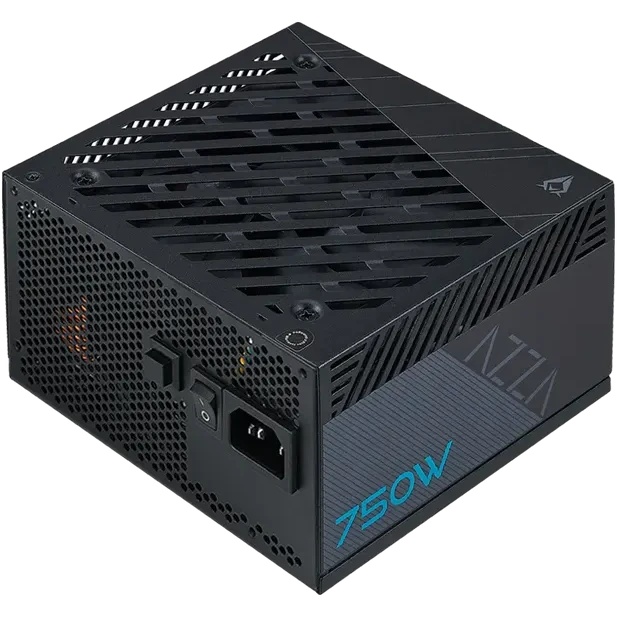 Блок питания Azza ATX 750W PSAZ-750G Gen.5 80+ gold (20+4pin) APFC 120mm fan 6xSATA Cab Manag RTL