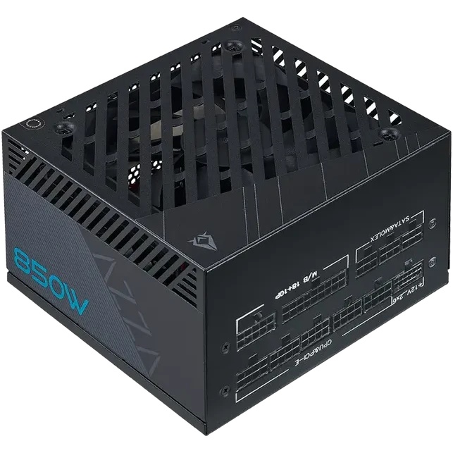 Блок питания Azza ATX 850W PSAZ-850G Gen.5 80+ gold (20+4pin) APFC 120mm fan 9xSATA Cab Manag RTL