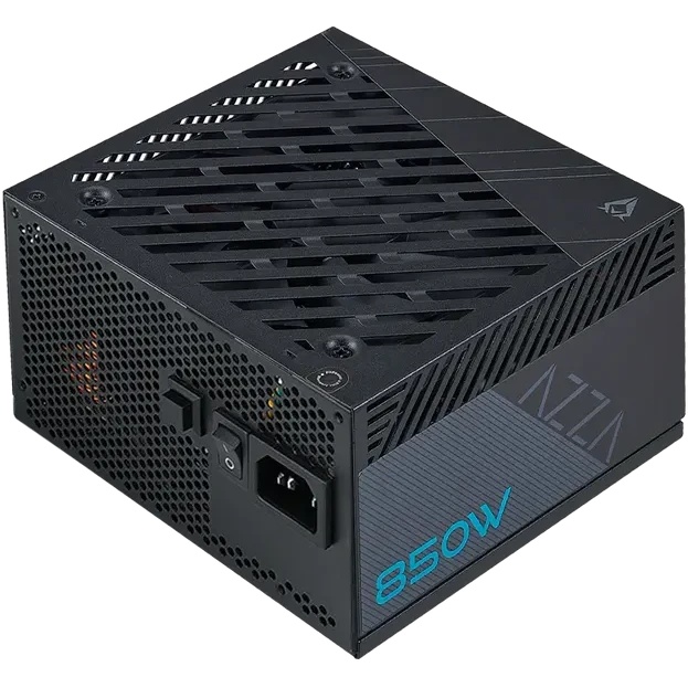 Блок питания Azza ATX 850W PSAZ-850G Gen.5 80+ gold (20+4pin) APFC 120mm fan 9xSATA Cab Manag RTL