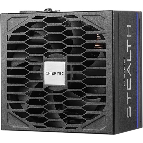 Блок питания Chieftec Stealth SPX-1200-FC (ATX 3.1, 1200W, 80 PLUS PLATINUM, Active PFC, 135mm fan,