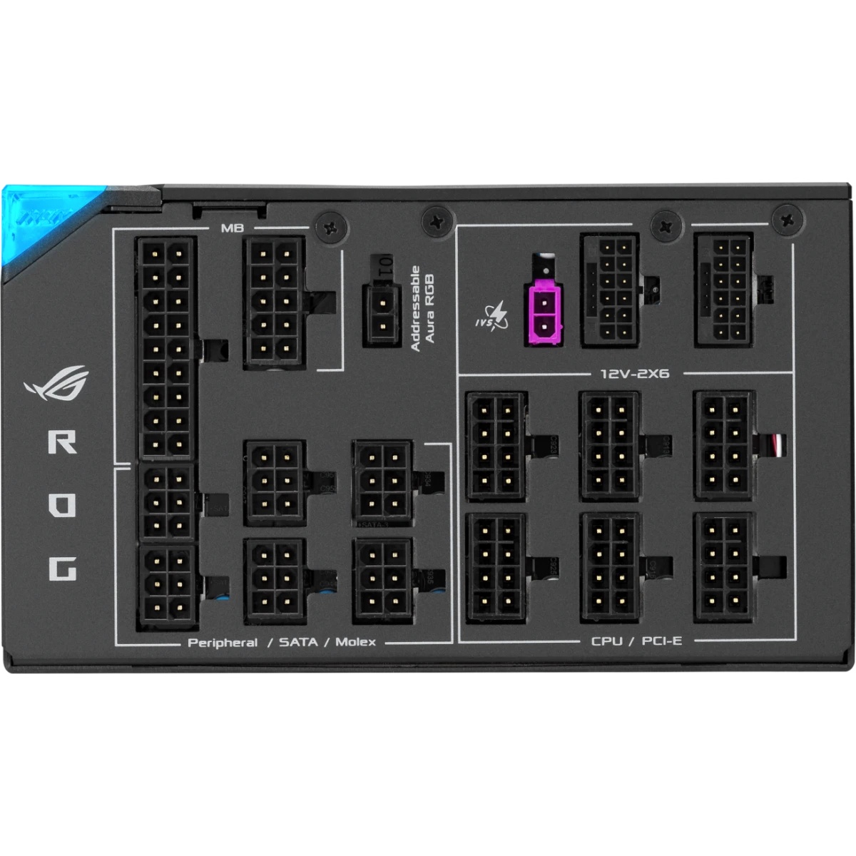 Блок питания ПК ASUS ROG-THOR-1600T3-GAMING /PSU, CE+UK (90YE00V1-B0NA00)