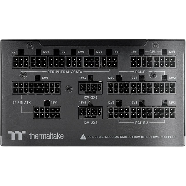 Блок питания Thermaltake ATX 1650W Toughpower TF3 Gen.5 80+ titanium (20+4pin) APFC 140mm fan color