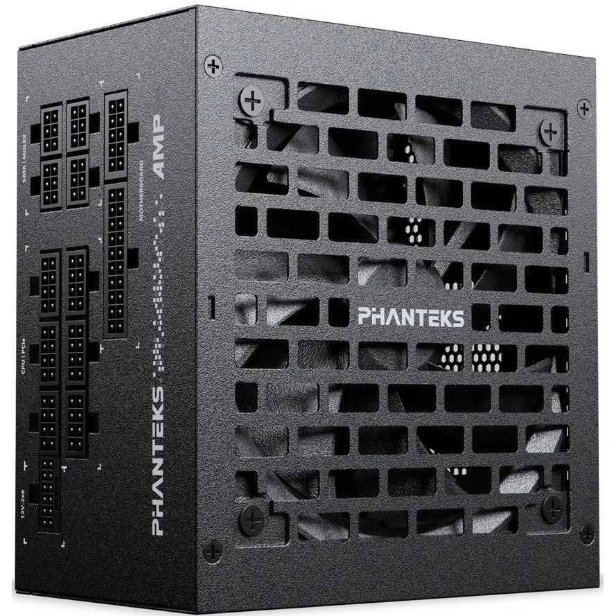 Блок питания PHANTEKS AMP GH 1200W (80 Plus Platinum, ATX 3.1, PCIe 5.1, APFC, 120мм Fan, Fully Modu
