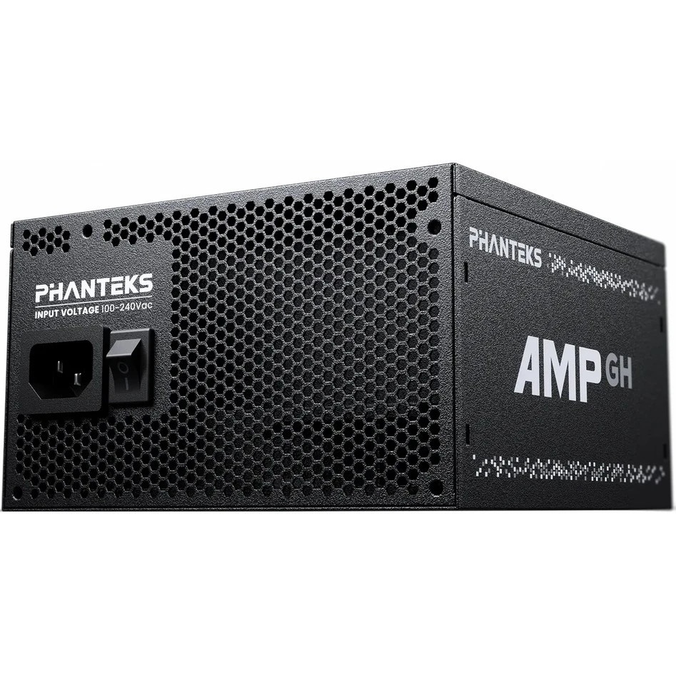 Блок питания PHANTEKS AMP GH 1200W (80 Plus Platinum, ATX 3.1, PCIe 5.1, APFC, 120мм Fan, Fully Modu