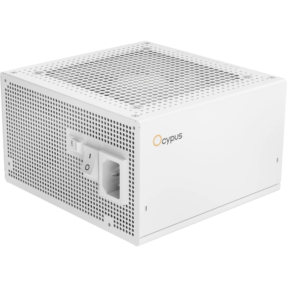 Блок питания Ocypus Iota P1200 WH, 1200W, APFC, 80+ Gold, ATX 3.1, Fully Modular, 120mm Fan