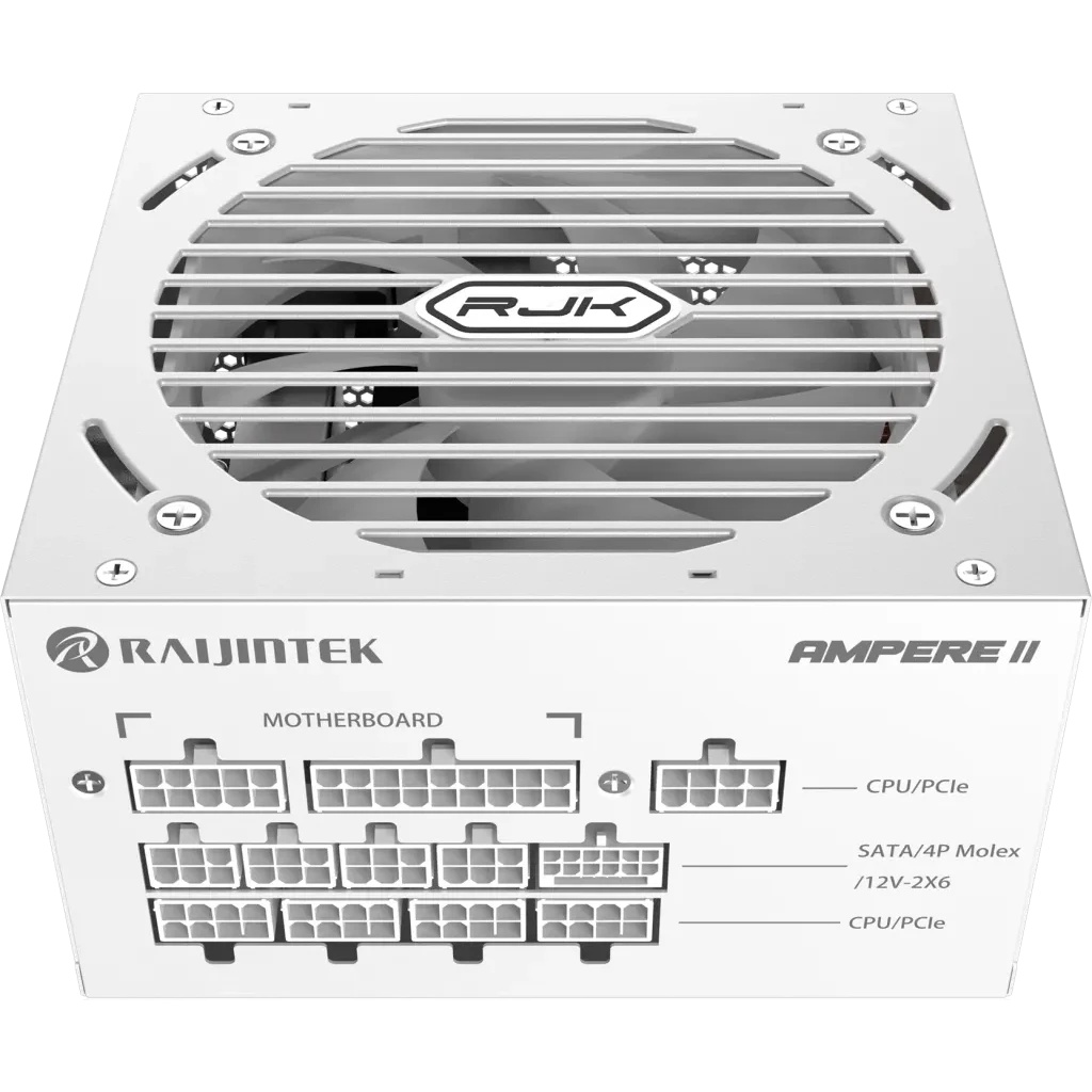 Блок питания Raijintek AMPERE II 1200, 1200W 80+ Platinum (ATX, 3.1, PCIe 5.1, Full-modular, 1x24(20