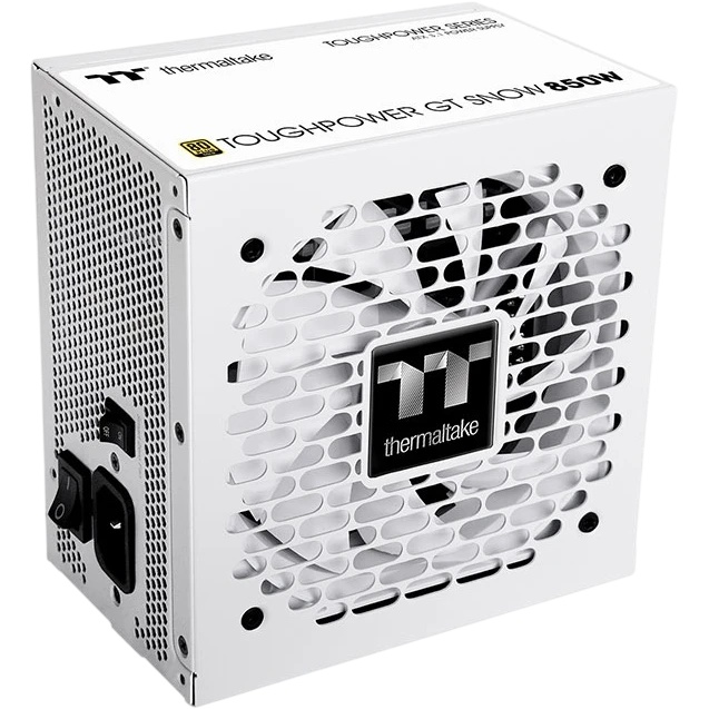 Блок питания Thermaltake ATX 850W Toughpower GT Gen.5 SNOW 80+ gold 24pin APFC 120мм fan 6xSATA Cab
