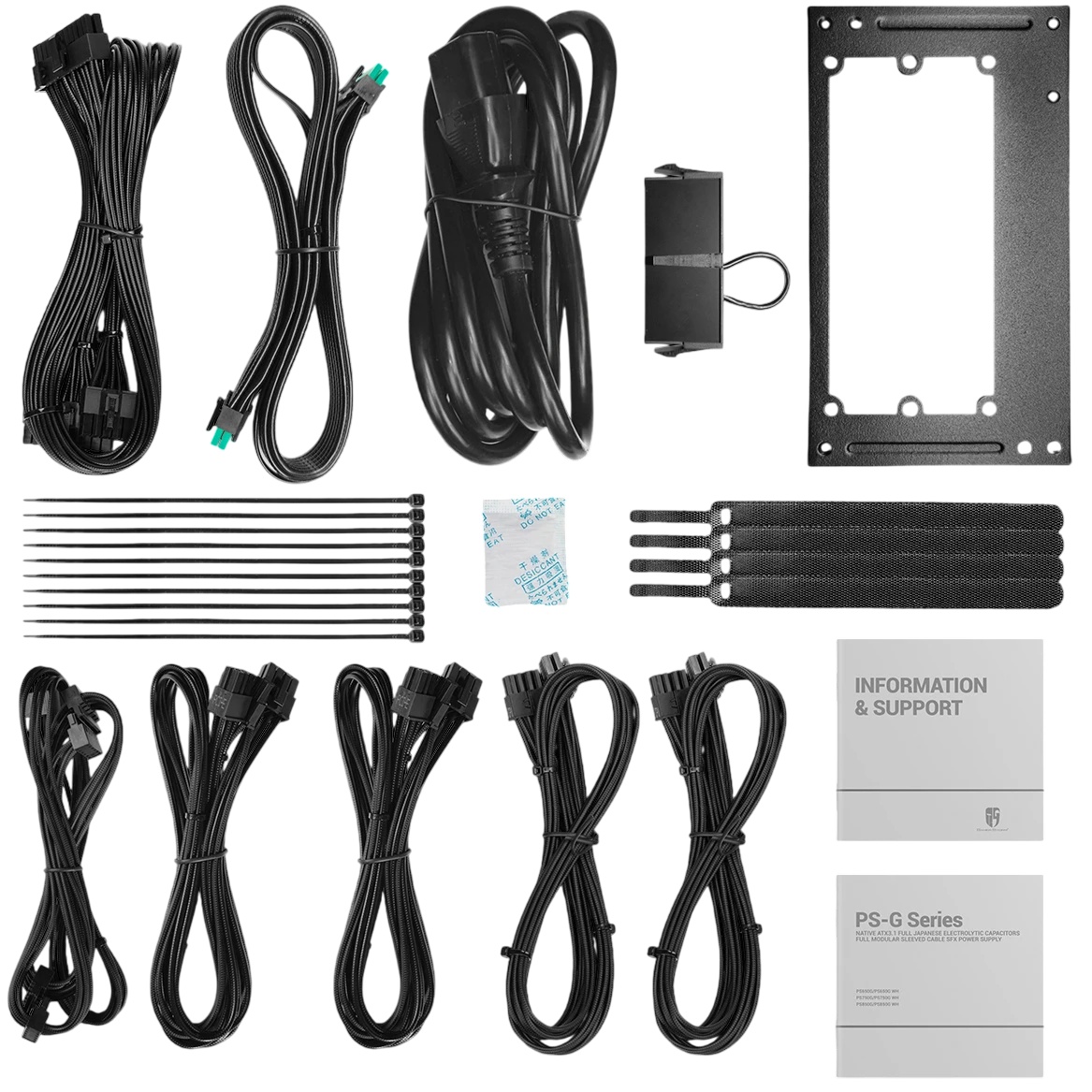 Блок питания Deepcool GAMERSTORM PS650G (SFX 4.1, ATX 3.1, 650W, Full Cable Management, 92mm fan, Cy
