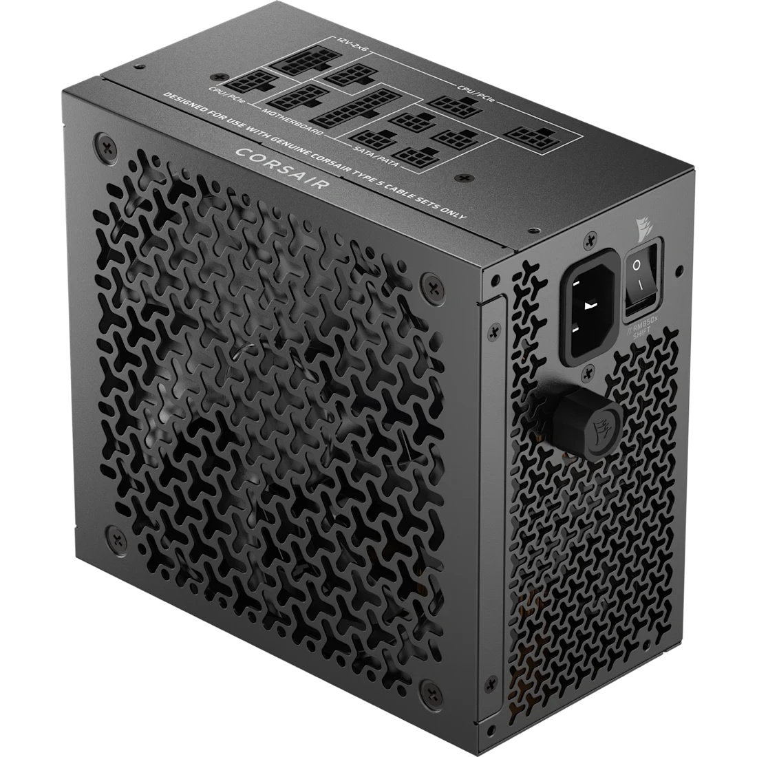 Блоки питания/ Power Supply Corsair RM850x SHIFT, Model RPS0161, 850W 80+ Gold (ATX, 3.1, PCIe 5.1,