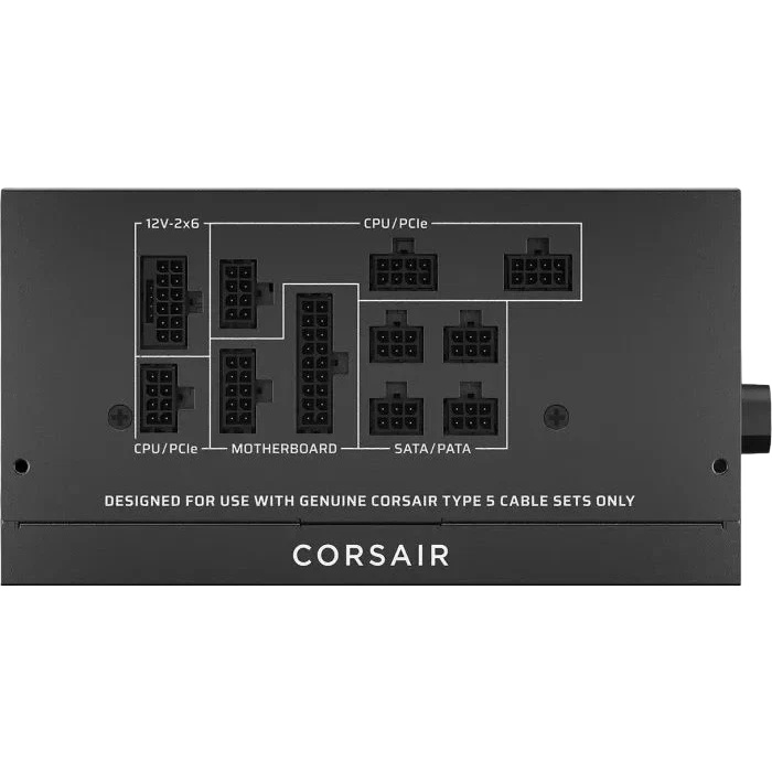 Блоки питания/ Power Supply Corsair RM850x SHIFT, Model RPS0161, 850W 80+ Gold (ATX, 3.1, PCIe 5.1,