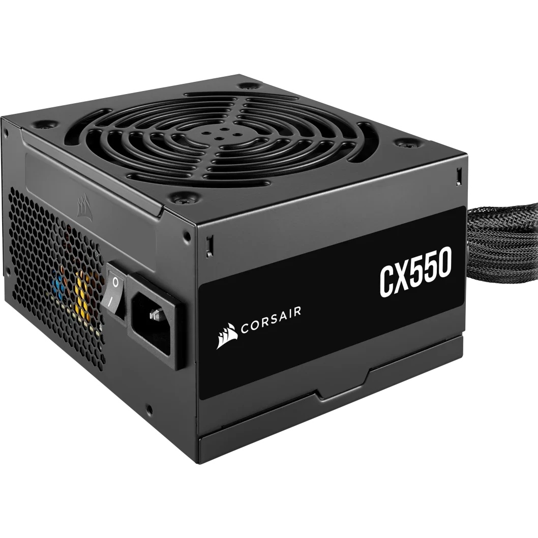 Блоки питания/ Power Supply Corsair CX550, Model RPS0127, 550W 80+ Bronze (ATX, 2.31, Non-modular, 1