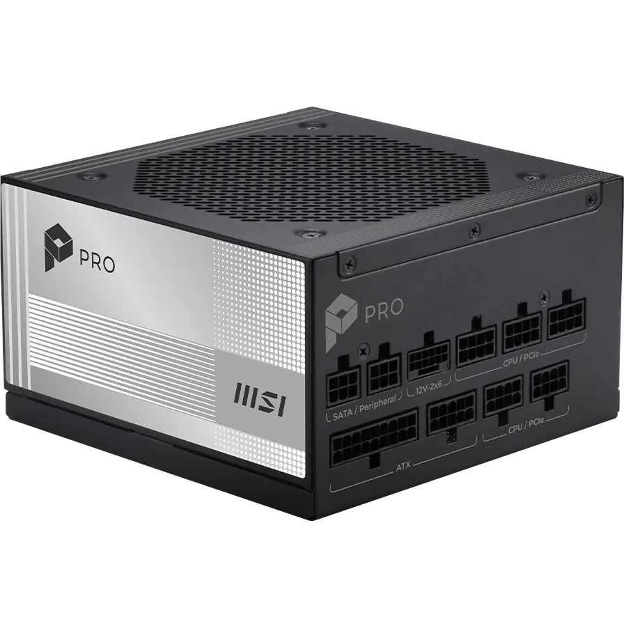 Блок питания ATX 1000W PRO A1000PL PCIE5 MSI