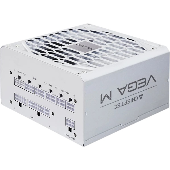Блок питания ATX Chieftec Vega M White PPG-1000-CW 1000W, 80+ Gold, 12VHPWR, full modular