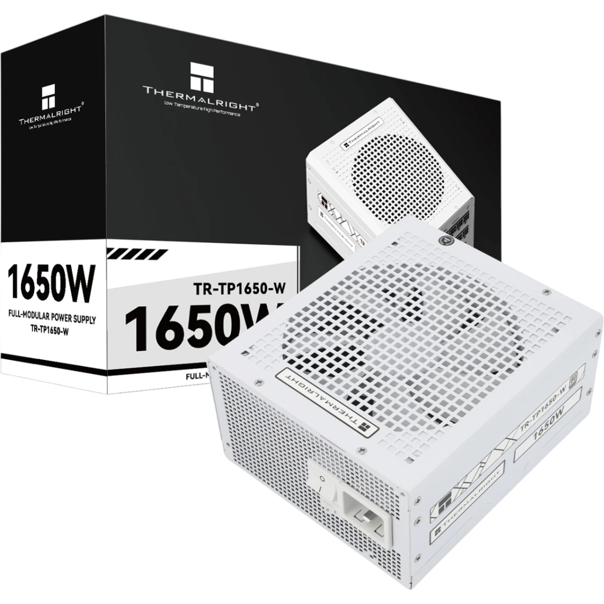Блок питания Thermalright, 1650W 80+ Platinum (ATX, 3.0, PCIe 5.0, Full modular, 1x24(20+4)pin 600mm