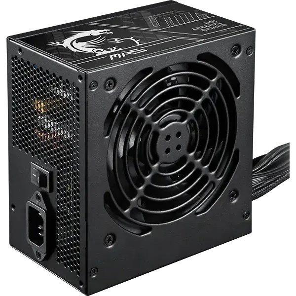 Блок питания MSI ATX 750W MAG A750BN PCIE5 II 80+ bronze (20+4pin) APFC 120mm fan 3xSATA RTL