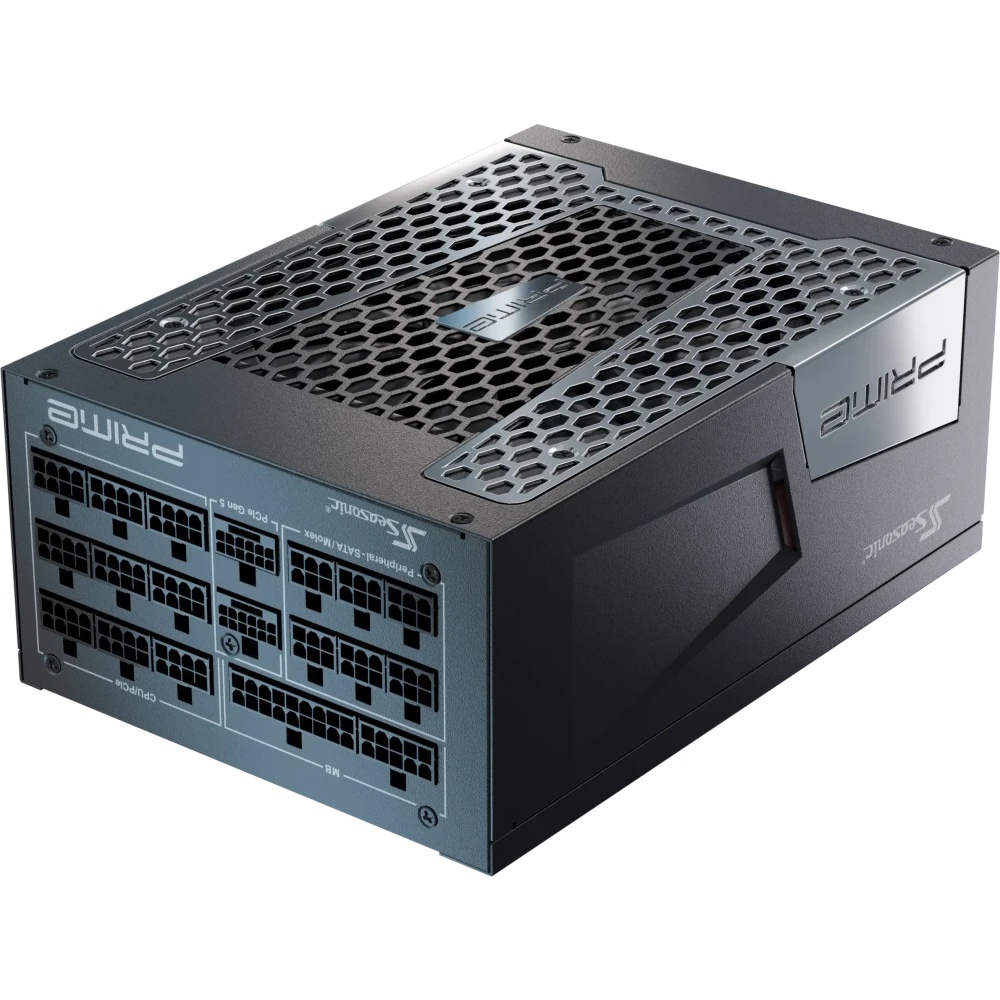 Блок питания Seasonic ATX 1600W Prime PX-1600 Gen.5 80 PLUS platinum (20+4pin) APFC 135мм fan 18xSAT