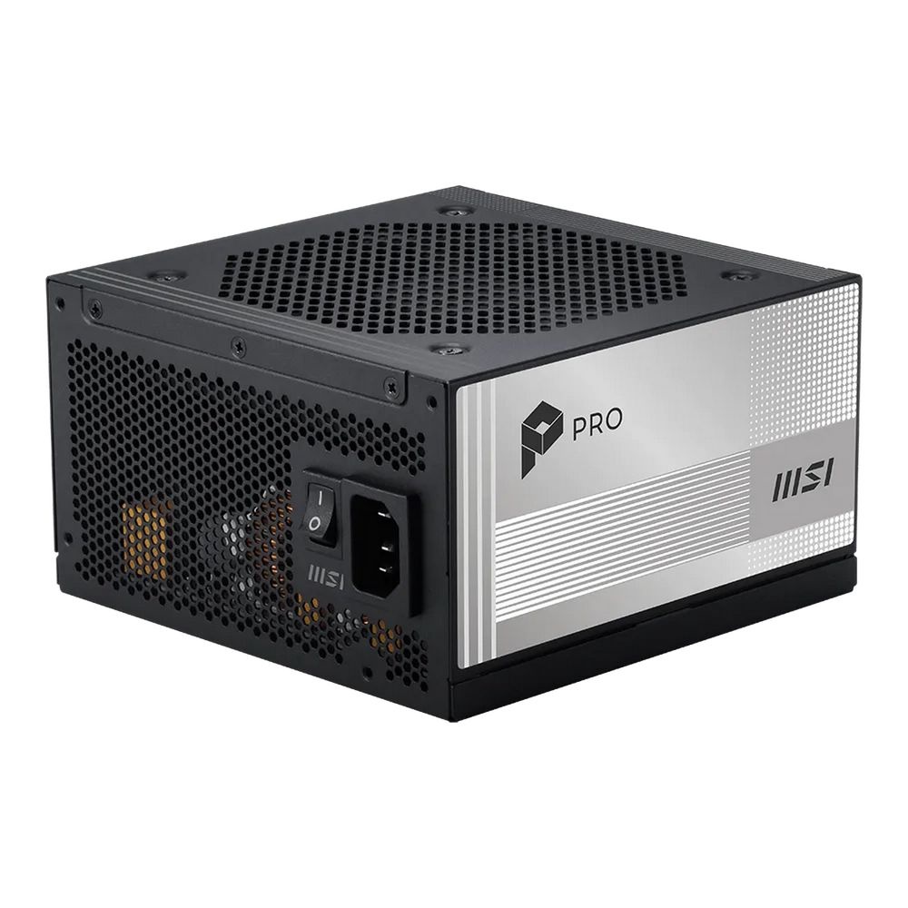 Блок питания ПК MSI PRO A850PL PCIE5 850W, 80+ Platinum, полностью модульный, ATX 3.1, PCIE5.1, RTL