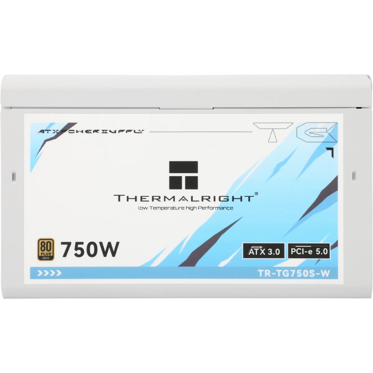 Блок питания ПК Thermalright, 750W 80+ Gold (ATX, 3.0, PCIe 5.0, Non-modular, 1x24(20+4)pin, 1xCPU 8