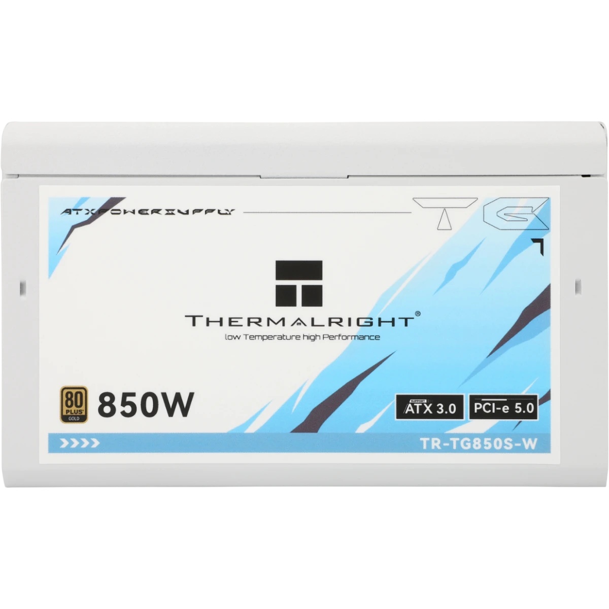 Блок питания ПК Thermalright, 850W 80+ Gold (ATX, 3.0, PCIe 5.0, Non-modular, 1x24(20+4)pin, 1xCPU 8