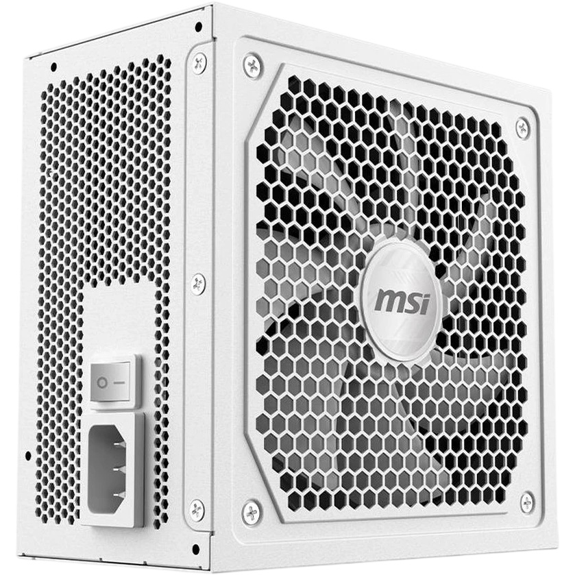 Блок питания ПК MSI MAG A1000GL PCIE5 White 1000W, 80+ Gold, полностью модульный, ATX 3.1, PCIE5.1,