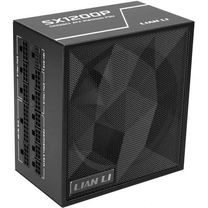 Блок питания Lian-Li ATX 1200W SX1200P 80+ platinum (20+4pin) APFC 120mm fan 8xSATA Cab Manag RTL