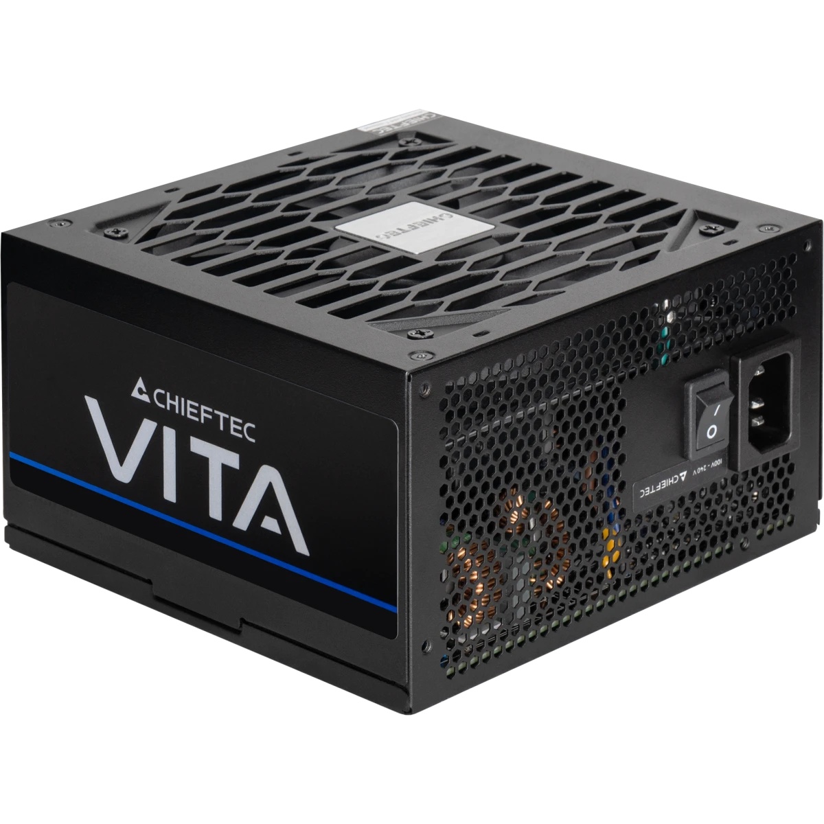 Блок питания Chieftec ATX 650W Vita BPX-650-S Gen.5 Half mod 80+ bronze (20+4pin) APFC 120mm fan 6xS