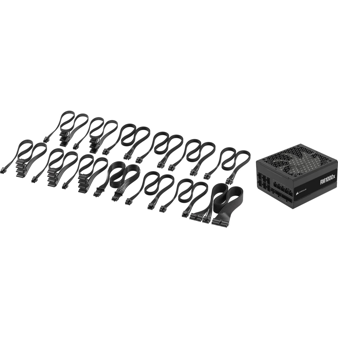 Блоки питания/ Power Supply Corsair RM1000x, Model RPS0198, 1000W 80+ Gold (ATX, 3.1, PCIe 5.1, Full