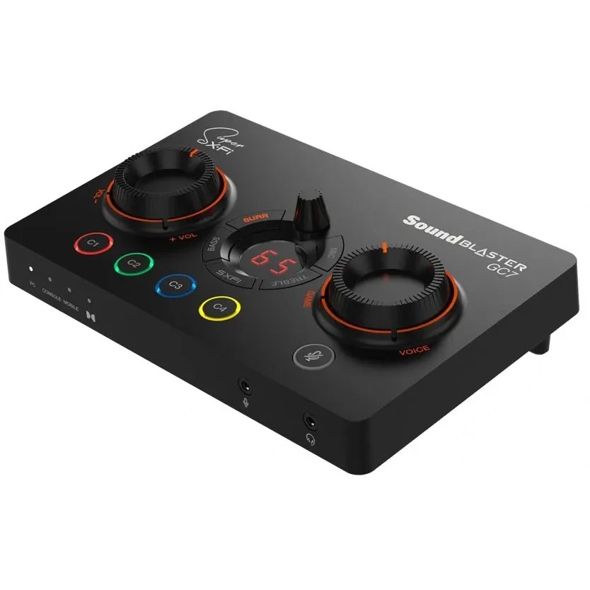 Звуковая карта Creative USB Sound BlasterX GC7 (Super X-Fi Ultra DSP) 7.1 Ret