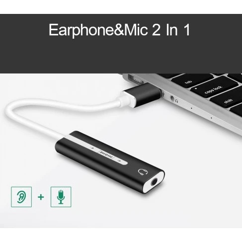 Звуковая карта 2 в 1 USB KS-is (KS-573)