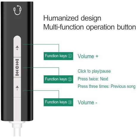 Звуковая карта 2 в 1 USB KS-is (KS-573)