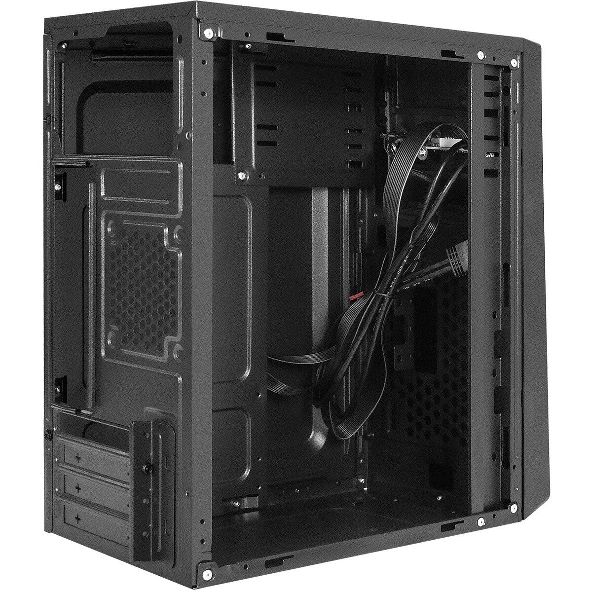 Корпус Minitower ExeGate BAA-107U-UNS350 (mATX, БП UNS350 с вент. 12см, 1*USB+2*USB3.0, аудио, черны