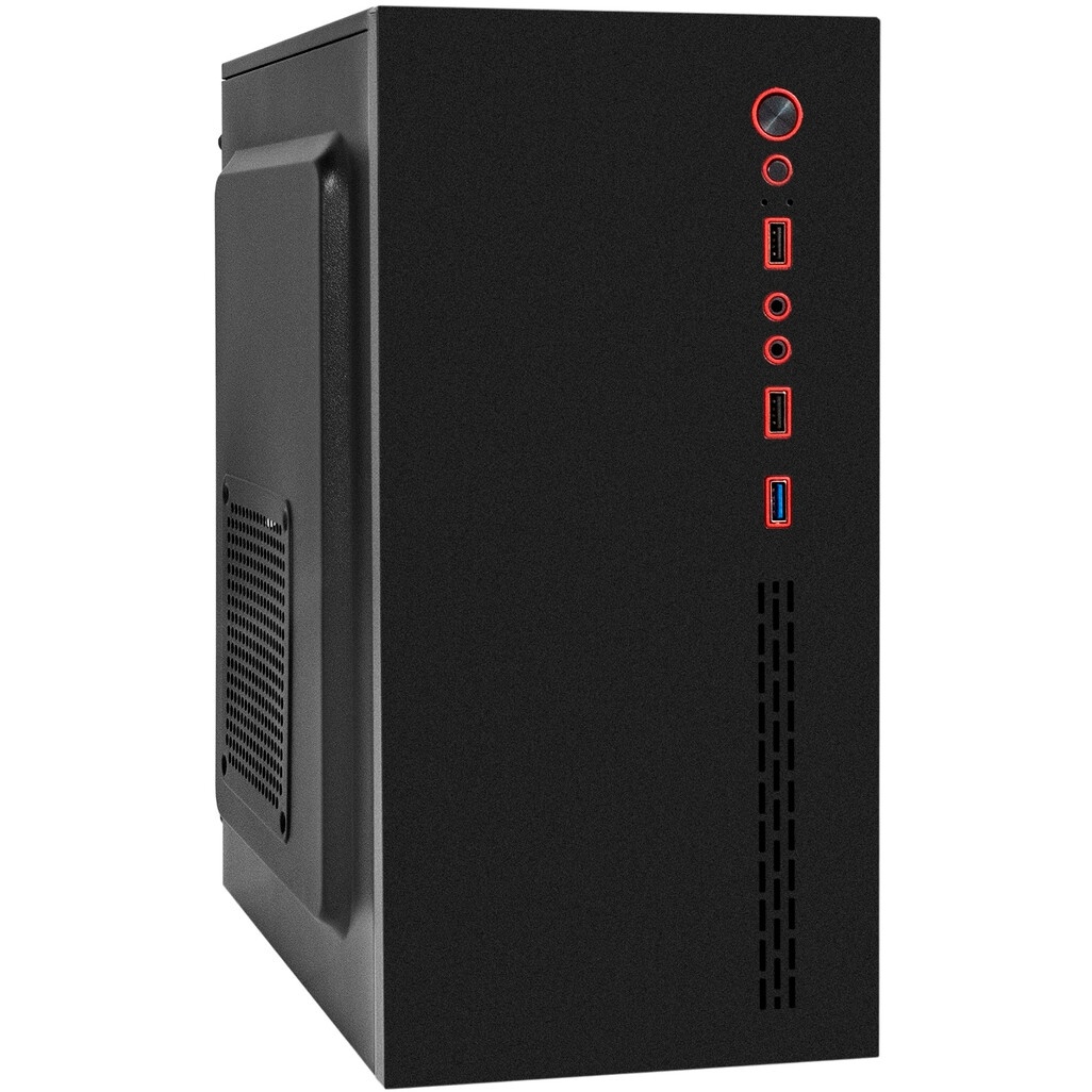 Корпус Minitower ExeGate EX298810RUS BAA-403U2 (mATX, без БП, 1*USB+2*USB3.0, HD Audio, черный)