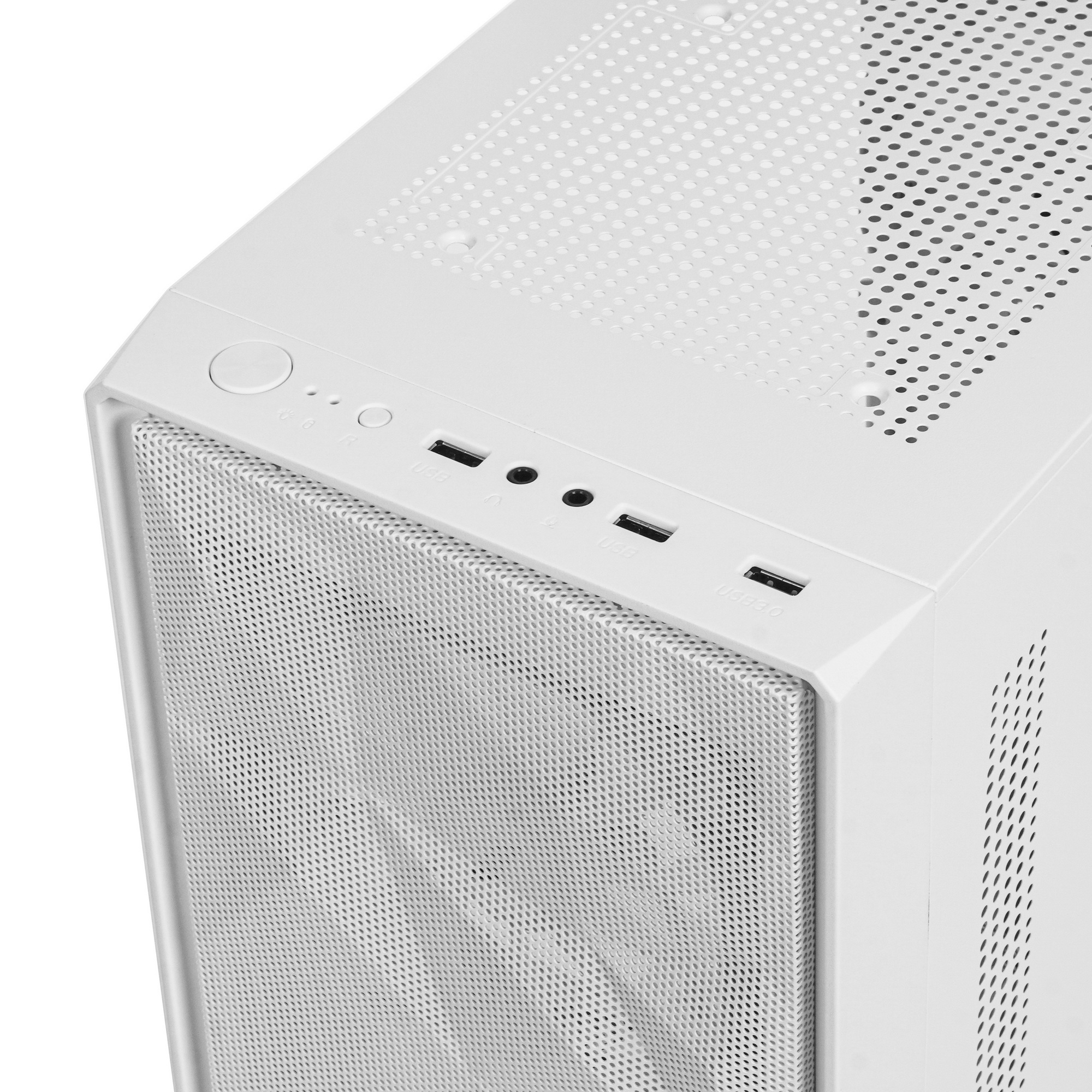 Компьютерный корпус 1STPLAYER FD3 White / ATX / 4x120mm LED fans inc. / FD3-WH-4F1-W