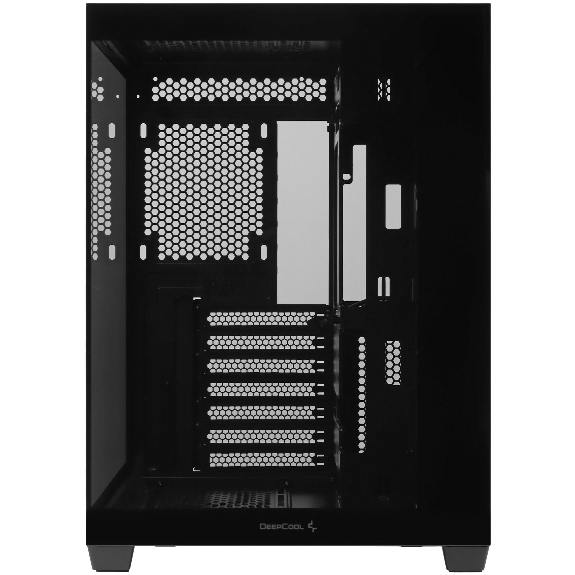 Компьютерный корпус Deepcool CG530 черный без БП ATX 2x120mm 2x140mm 2xUSB2.0 1xUSB3.0 audio bott PS