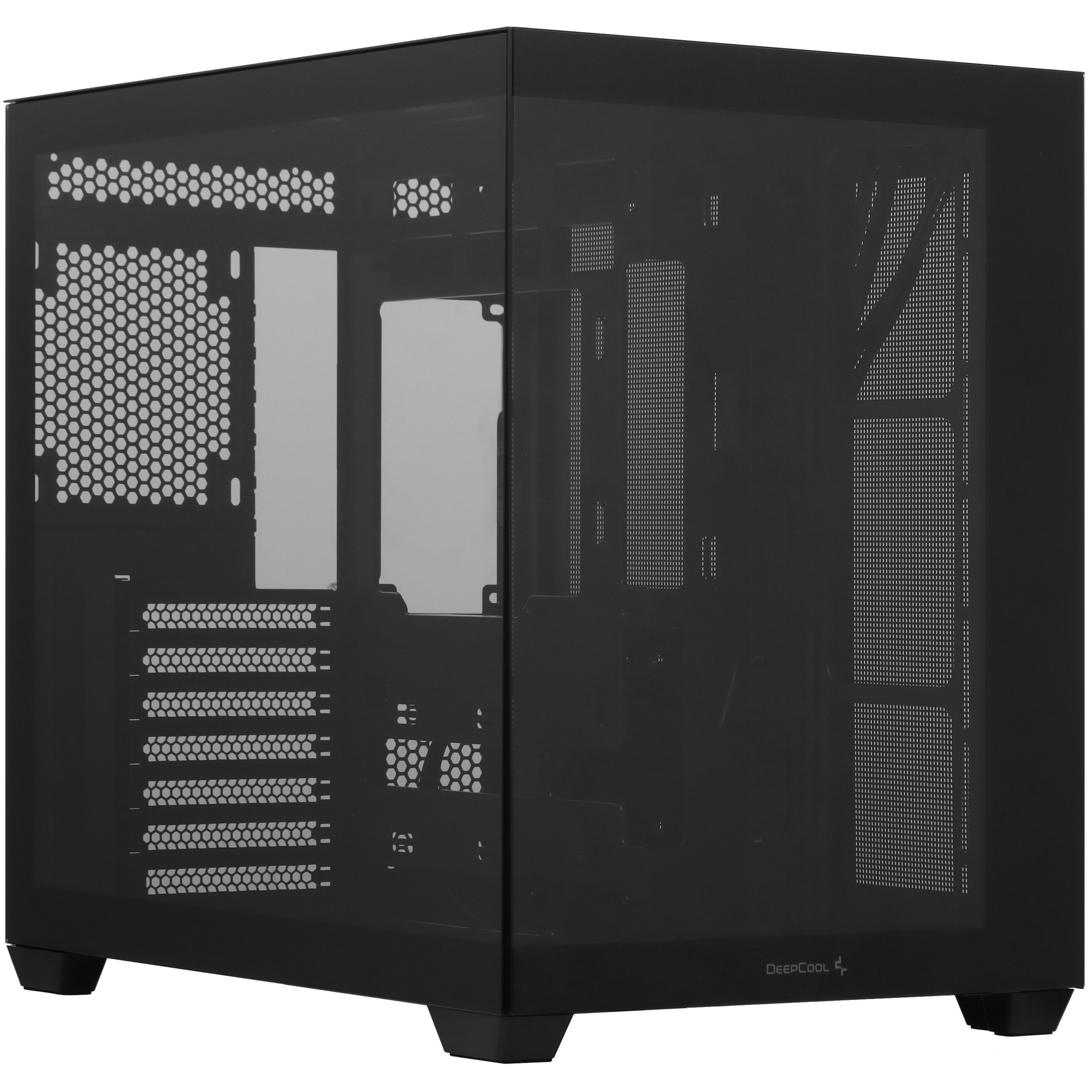 Компьютерный корпус Deepcool CG530 черный без БП ATX 2x120mm 2x140mm 2xUSB2.0 1xUSB3.0 audio bott PS