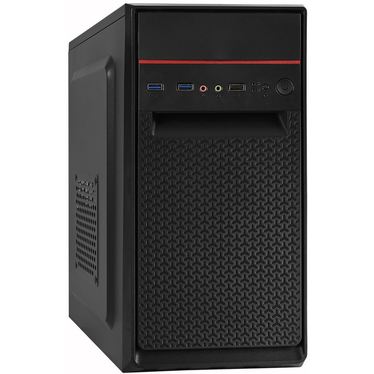 Корпус Minitower ExeGate BAA-107U-UNS400 (mATX, БП UNS400 с вент. 12см, 1*USB+2*USB3.0, аудио, черны