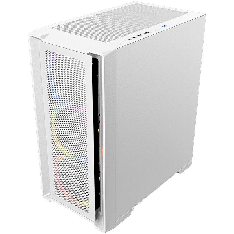 Корпус 1STPLAYER TRILOBITE T5 ARGB White / mATX / 4x120mm ARGB fans / T5-WH-4F7-W