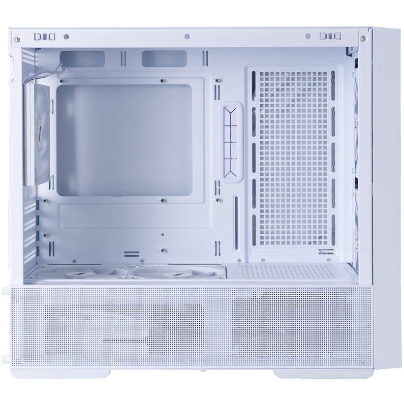 Корпус 1STPLAYER TRILOBITE T5 ARGB White / mATX / 4x120mm ARGB fans / T5-WH-4F7-W