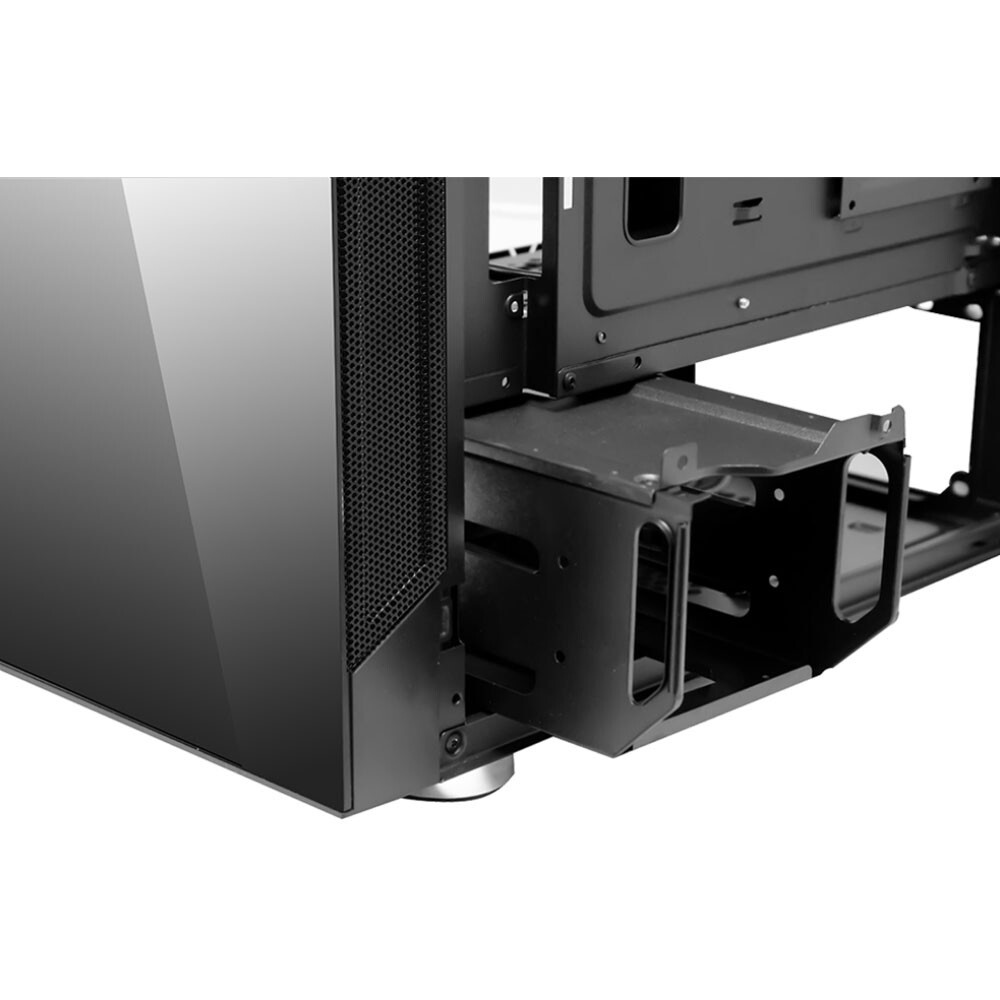 Компьютерный корпус Ginzzu CL125 ATX передняя панель Стекло