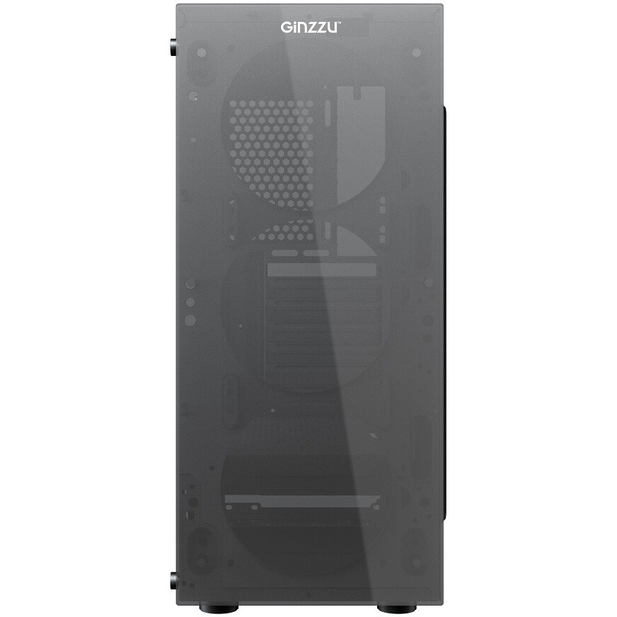 Компьютерный корпус Ginzzu CL125 ATX передняя панель Стекло