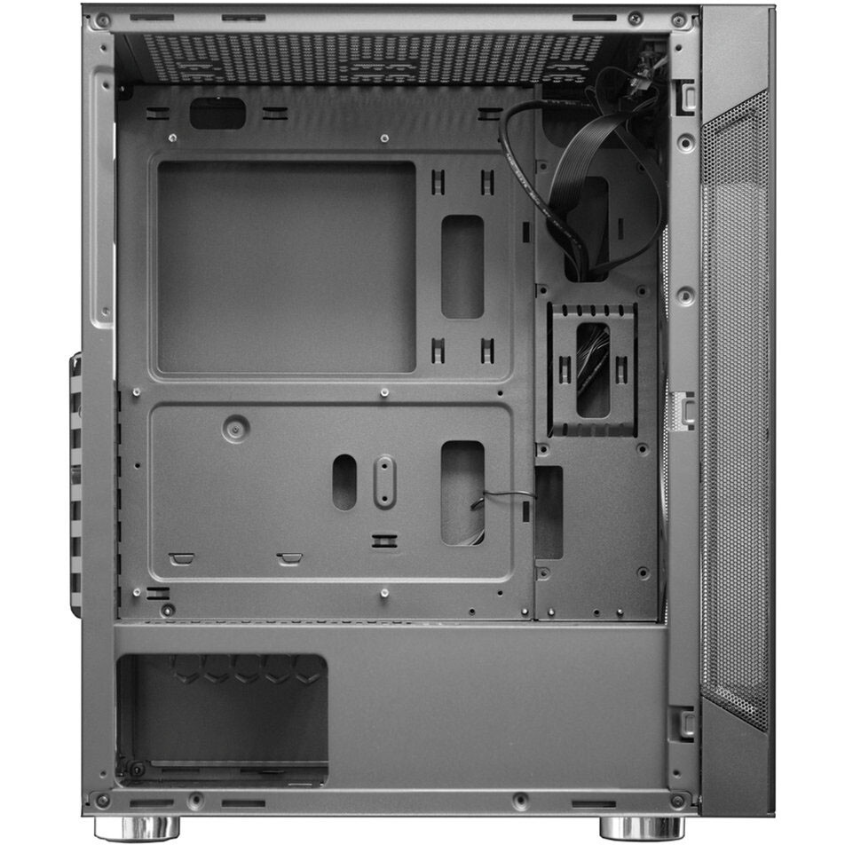 Компьютерный корпус Ginzzu CL125 ATX передняя панель Стекло