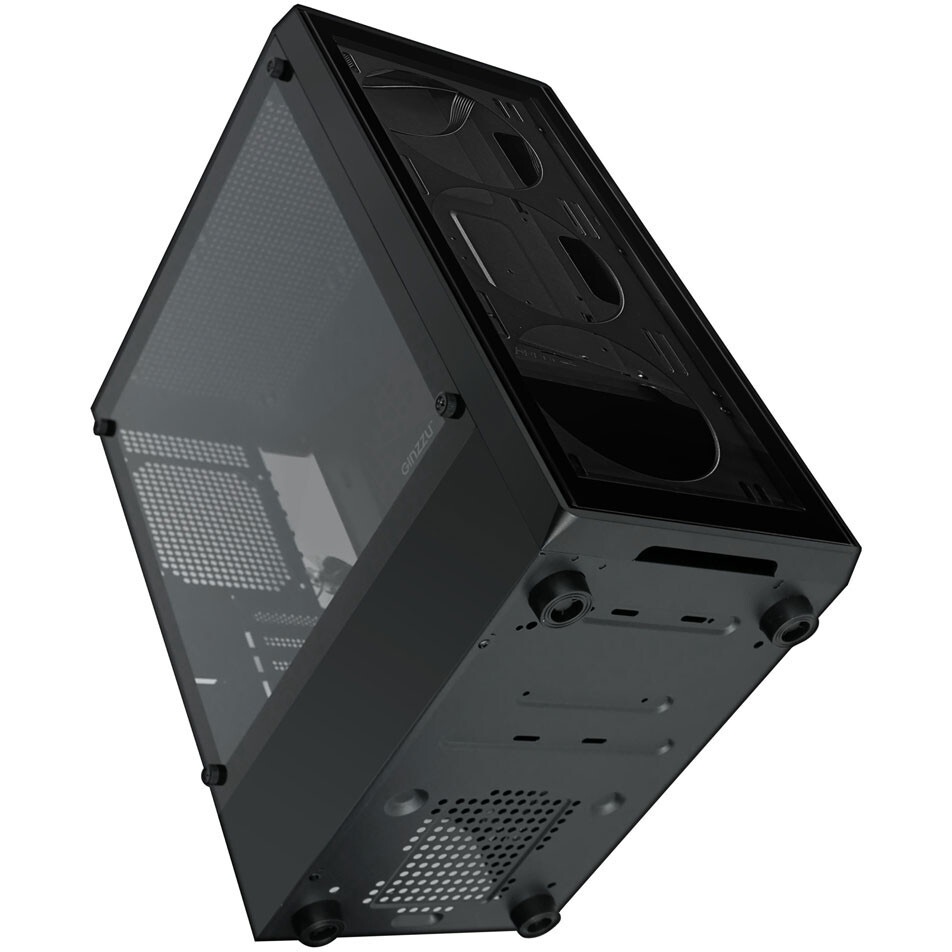 Компьютерный корпус Ginzzu CL125 ATX передняя панель Стекло