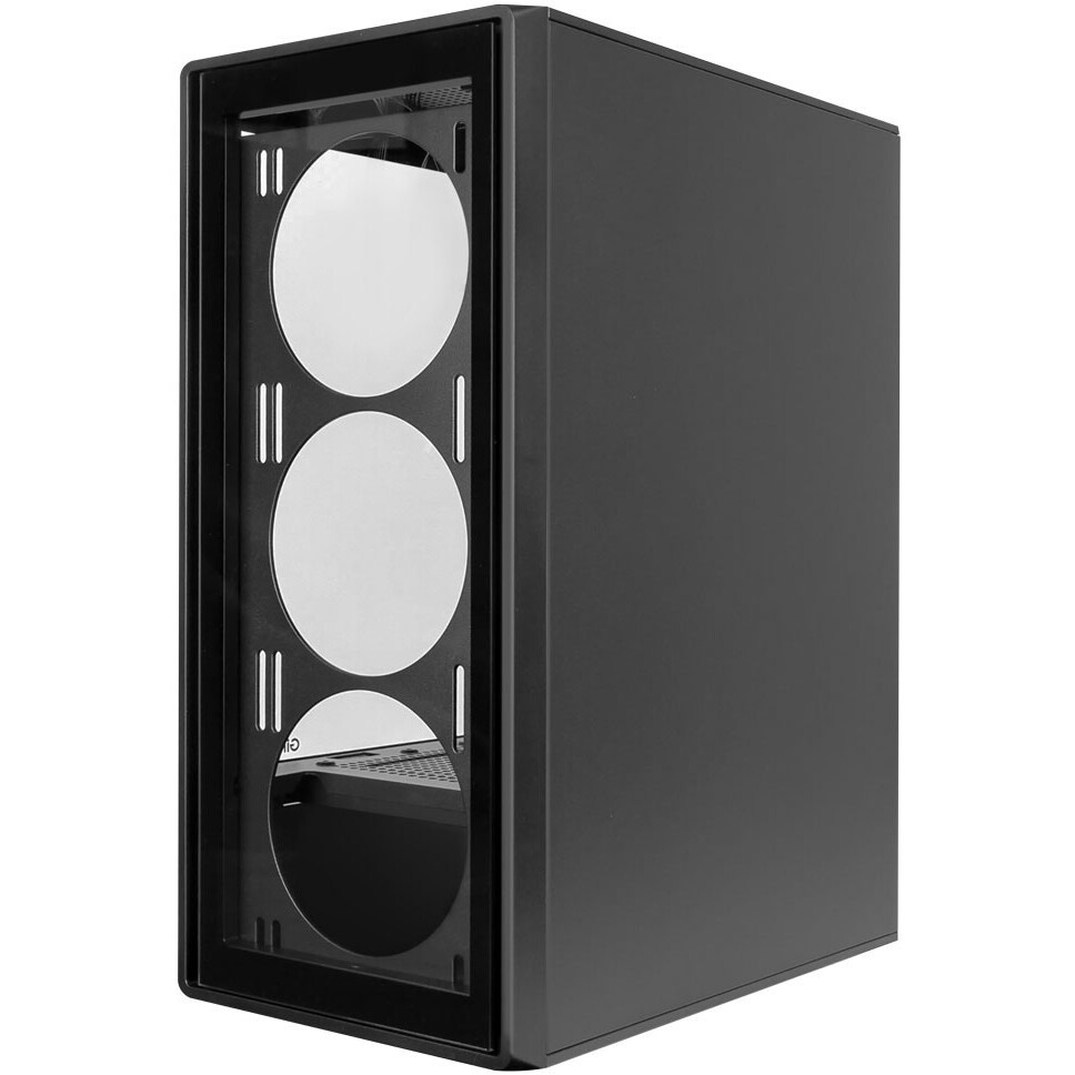 Компьютерный корпус Ginzzu CL125 ATX передняя панель Стекло